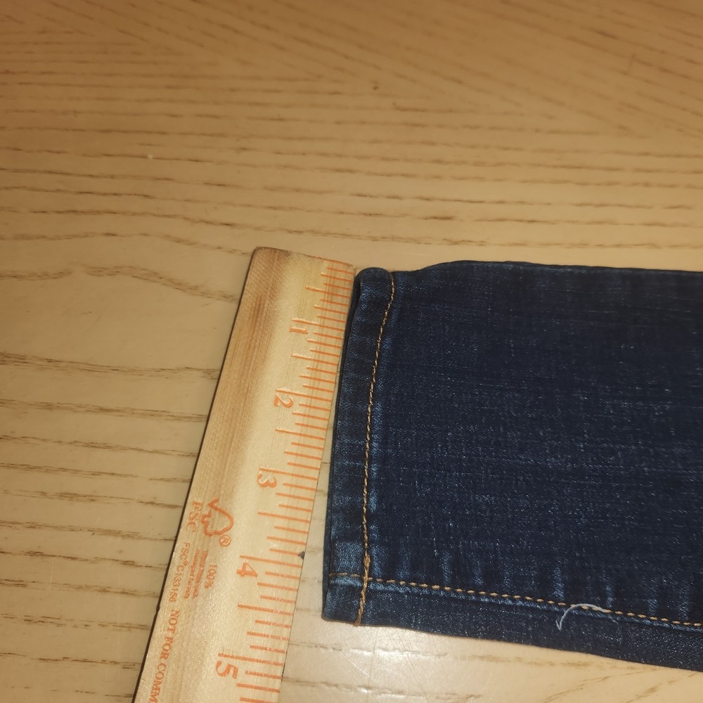Abercrombie Fitch Jeans Womens 27x31 Blue Super Skinny Ankle High Rise Denim - Picture 9 of 11